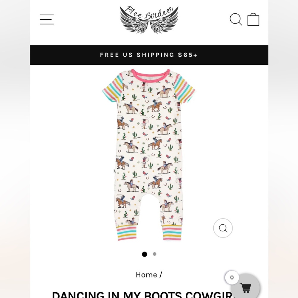 FREE BIRDIE ROMPER